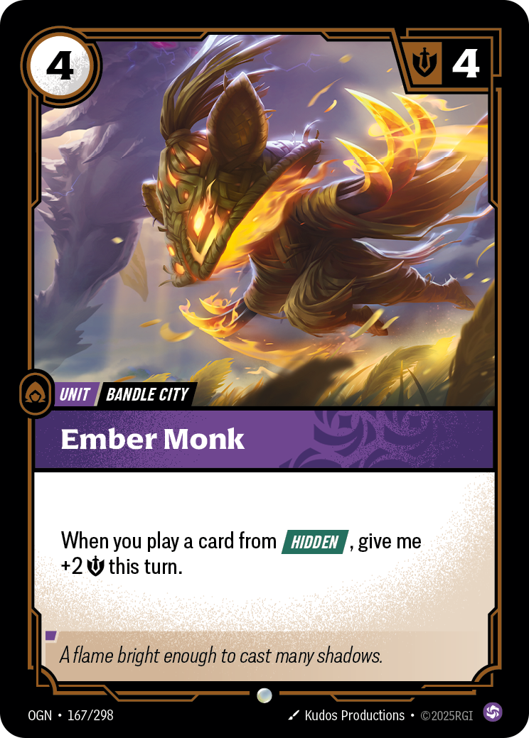 Ember Monk — Origins — Common — Unit