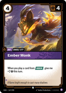 Ember Monk — Origins — Common — Unit