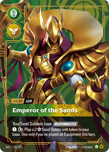 Emperor of the Sands — SFD — Rare — Legend