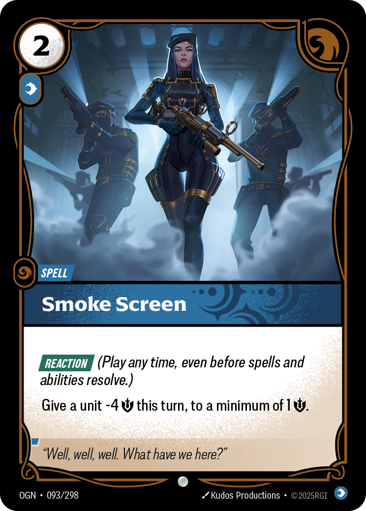 Smoke Screen — Origins — Common — Spell