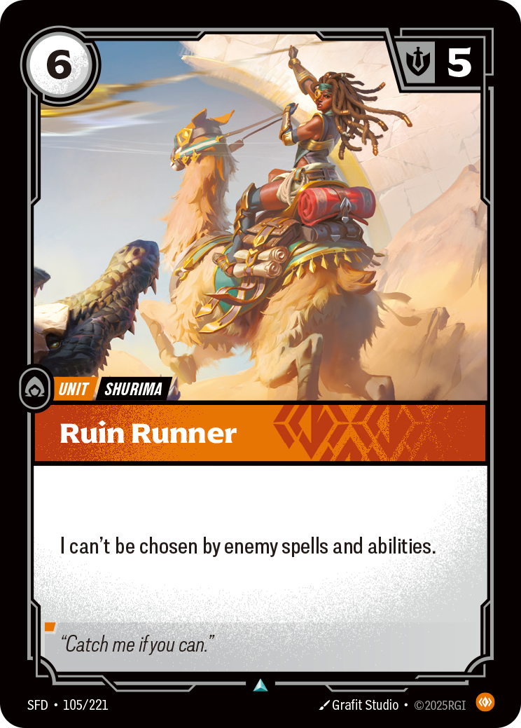 Ruin Runner — SFD — Uncommon — Unit
