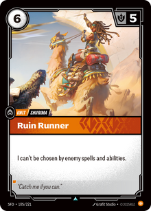 Ruin Runner — SFD — Uncommon — Unit