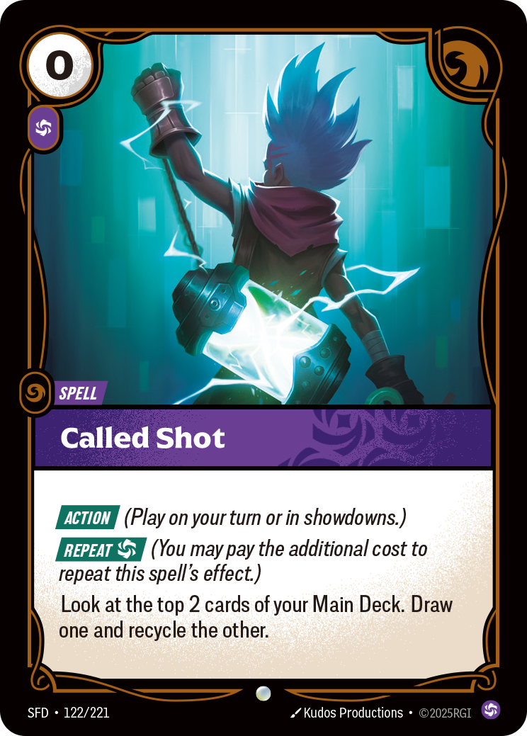 Called Shot — SFD — Common — Spell