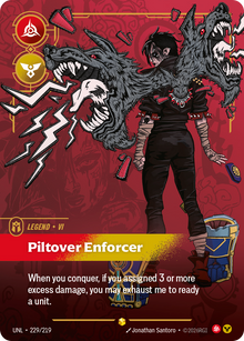 Vi - Piltover Enforcer (Overnumbered) — Unleashed — Showcase — Legend