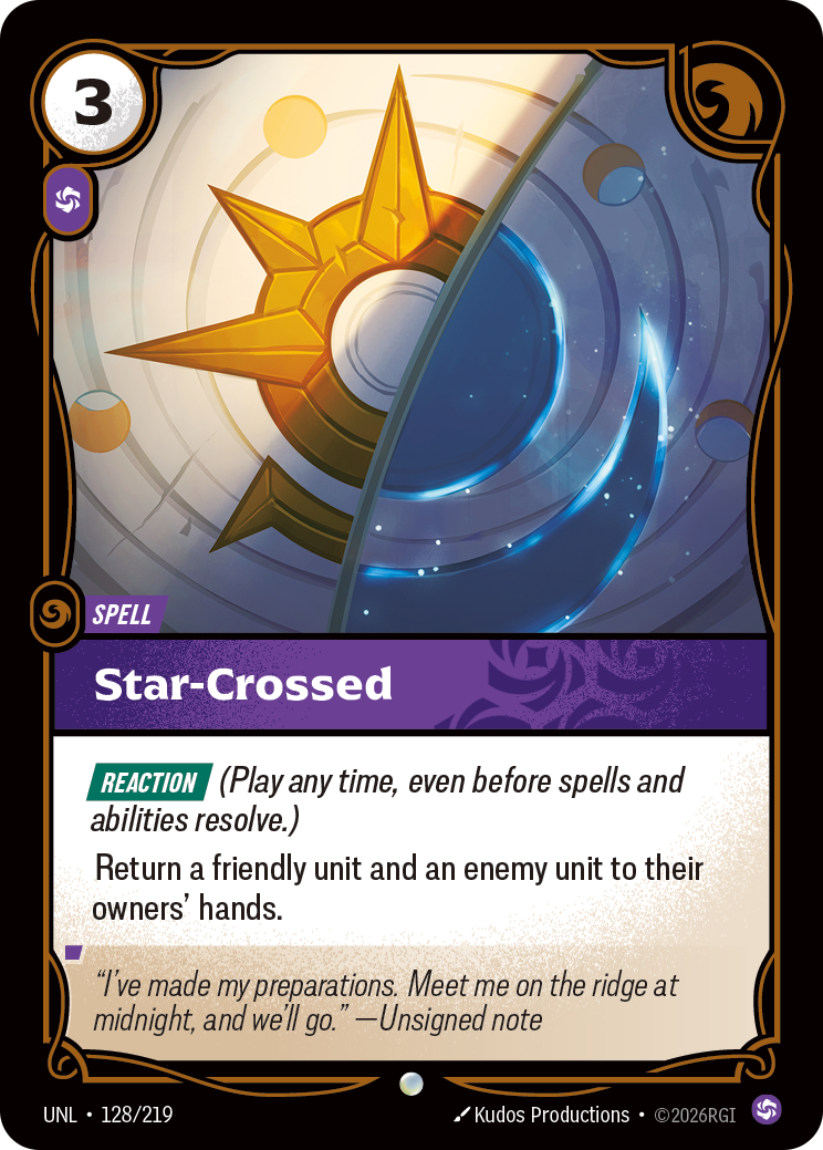 Star-Crossed — Unleashed — Common — Spell