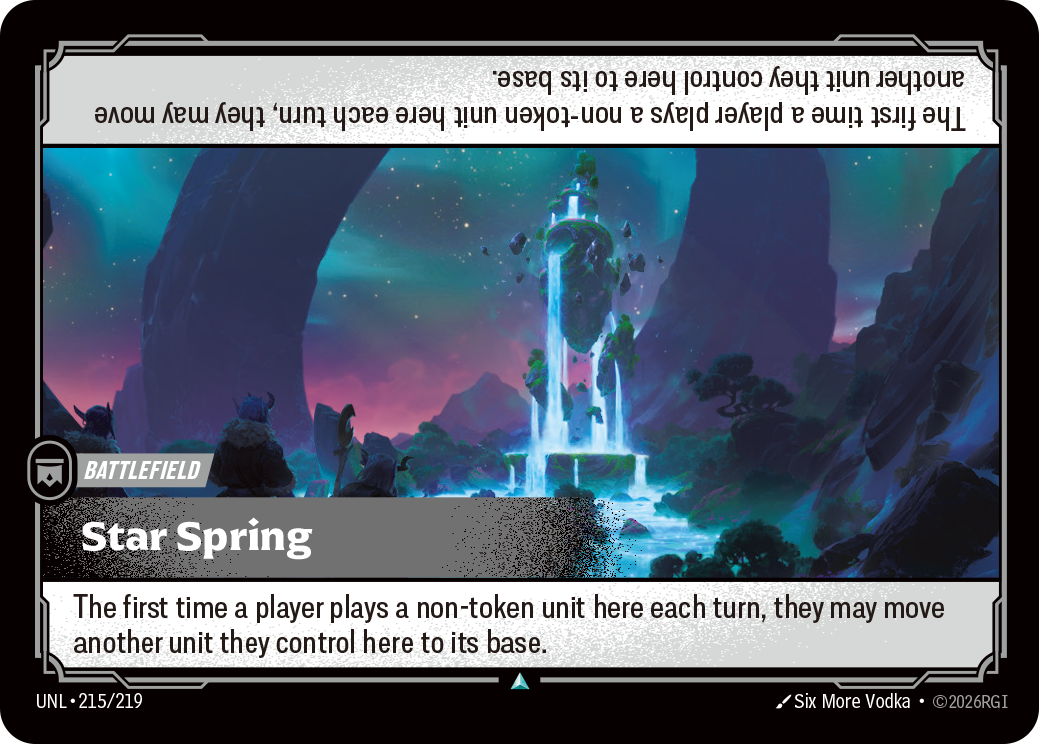 Star Spring — Unleashed — Uncommon — Battlefield
