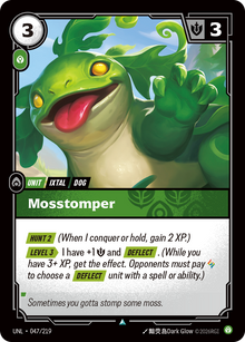 Mosstomper — Unleashed — Uncommon — Unit