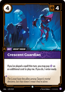 Crescent Guardian — Unleashed — Common — Unit