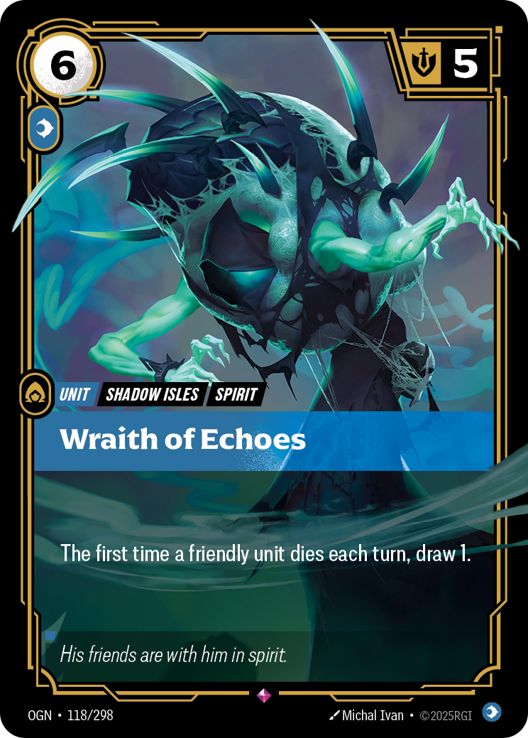 Wraith of Echoes — Origins — Rare — Unit