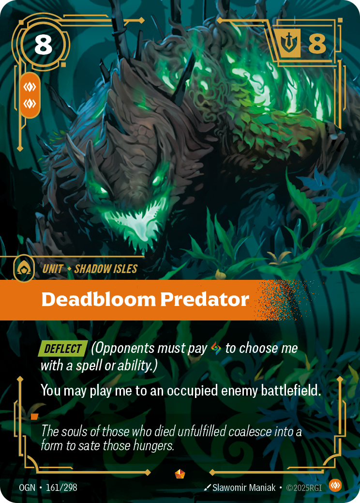 Deadbloom Predator — Origins — Epic — Unit