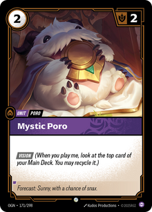 Mystic Poro — Origins — Common — Unit