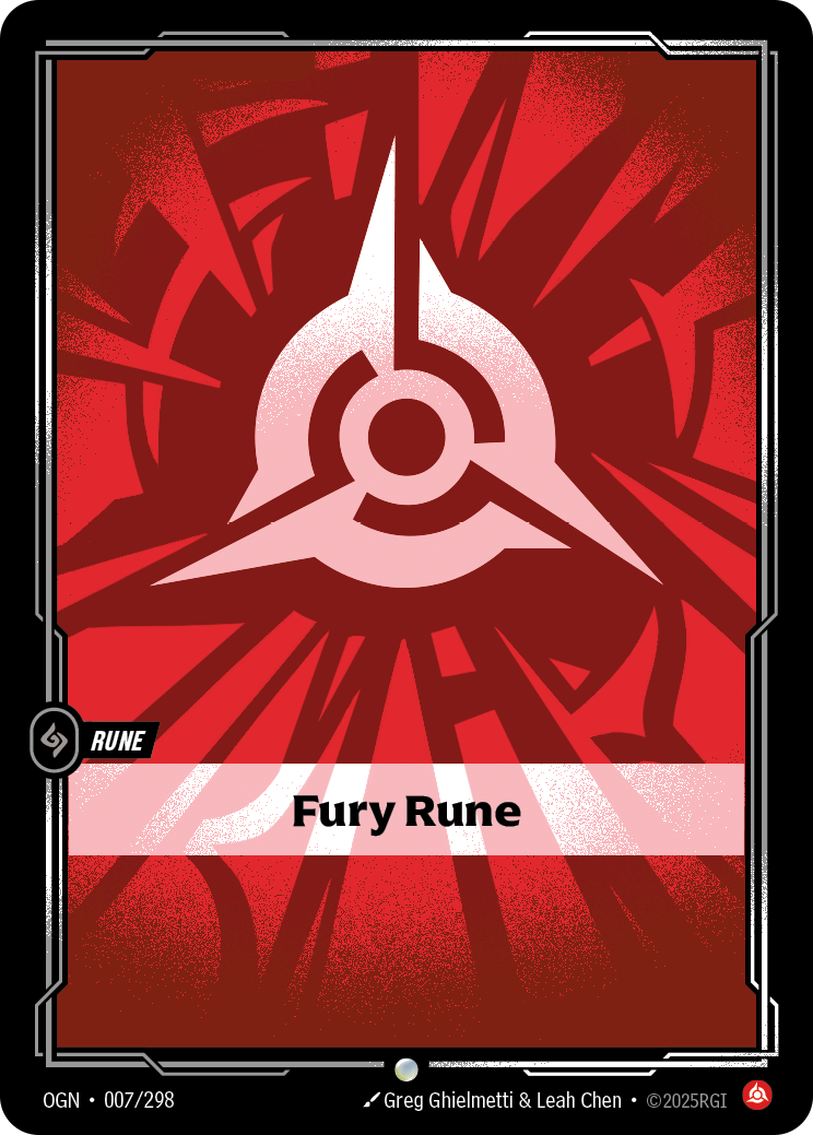 Fury Rune — Origins — Common — Rune