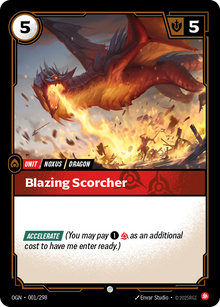Blazing Scorcher — Origins — Common — Unit