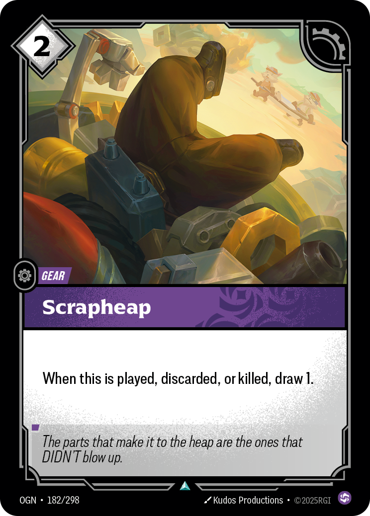 Scrapheap — Origins — Uncommon — Gear