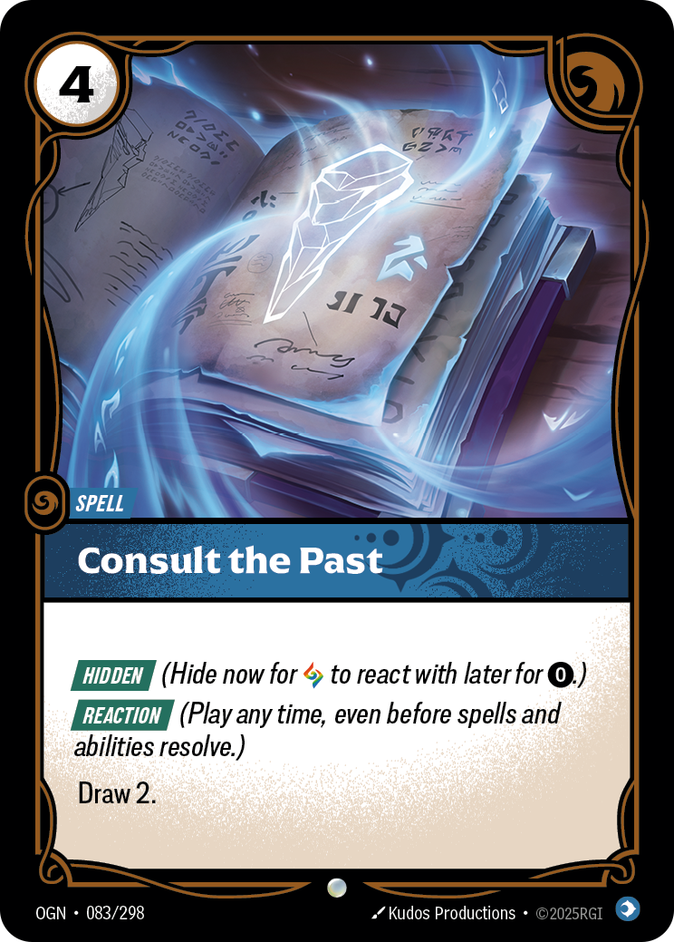 Consult the Past — Origins — Common — Spell