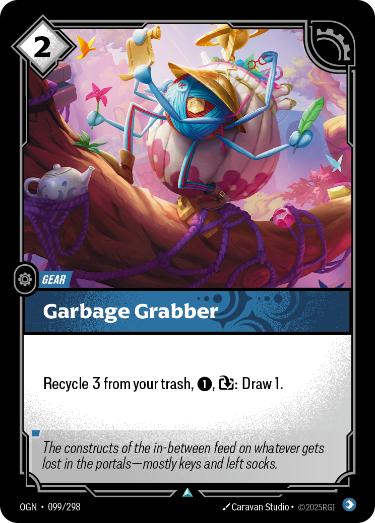 Garbage Grabber — Origins — Uncommon — Gear