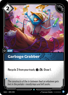 Garbage Grabber — Origins — Uncommon — Gear