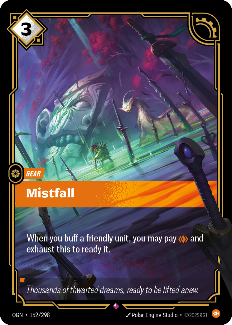 Mistfall — Origins — Rare — Gear