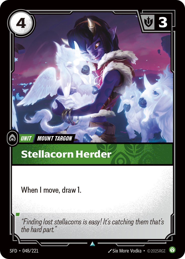 Stellacorn Herder — SFD — Uncommon — Unit