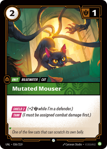 Mutated Mouser — Unleashed — Common — Unit