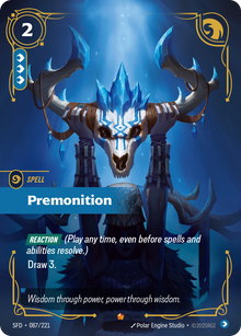 Premonition — SFD — Epic — Spell