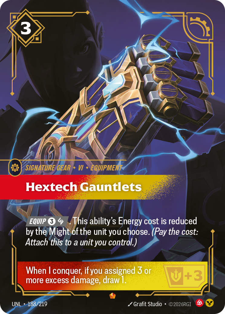 Hextech Gauntlets — Unleashed — Epic — Gear
