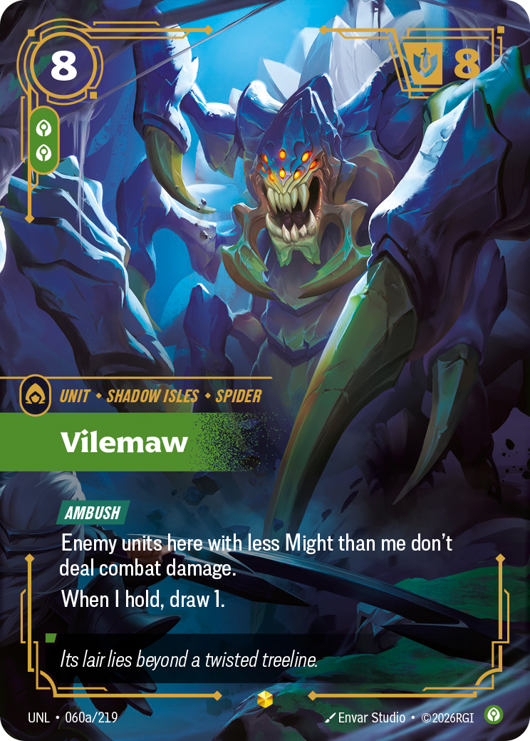 Vilemaw (Alternate Art) — Unleashed — Showcase — Unit