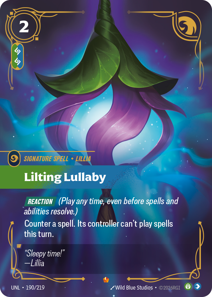 Lilting Lullaby — Unleashed — Epic — Spell