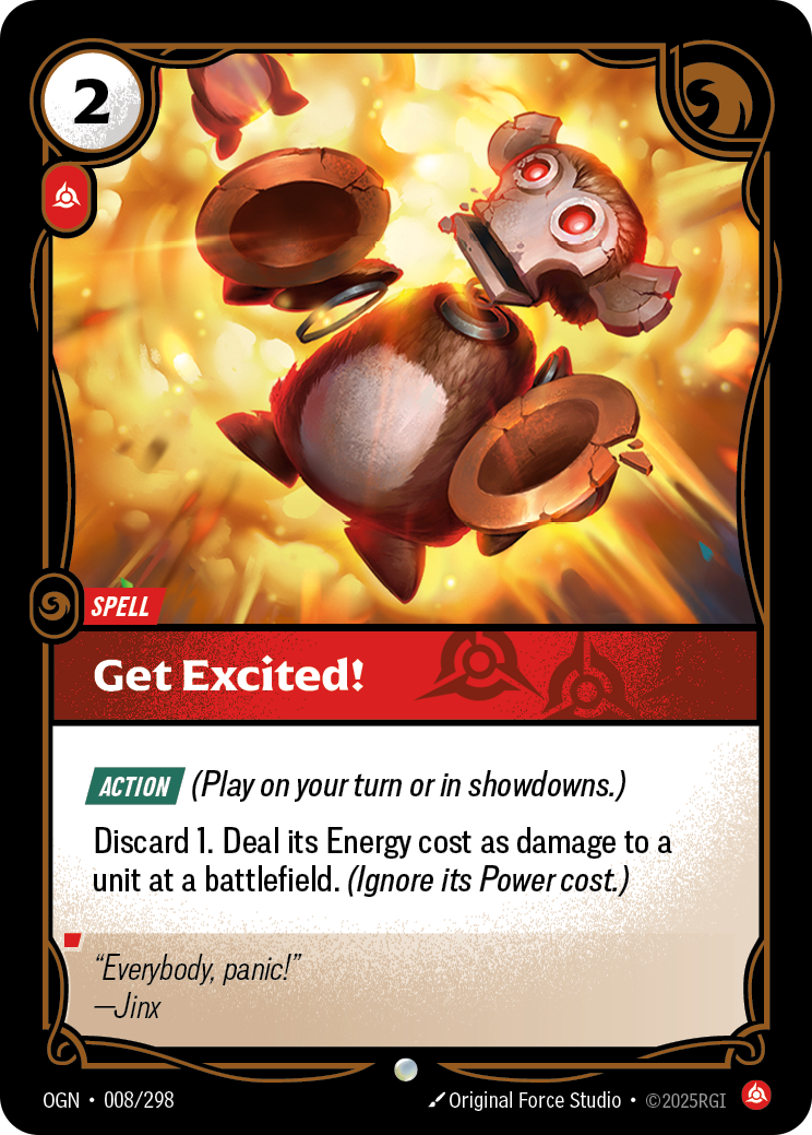 Get Excited! — Origins — Common — Spell