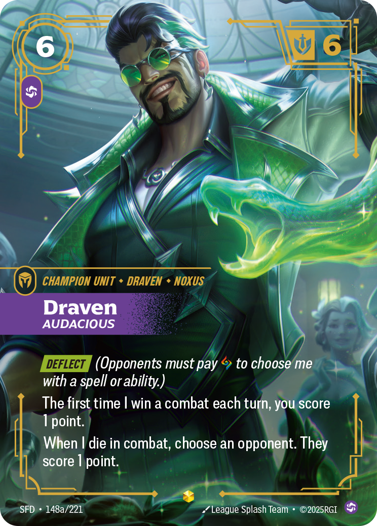 Draven, Audacious — SFD — Showcase — Unit