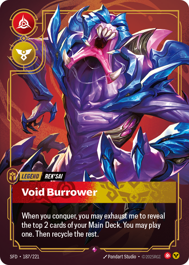 Void Burrower — SFD — Rare — Legend
