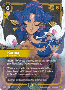 Karma - Channeler (Signature) — Spiritforged — Showcase — Unit
