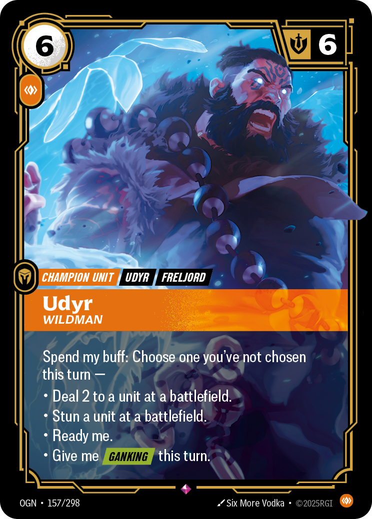 Udyr, Wildman — Origins — Rare — Unit