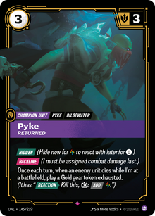 Pyke - Returned — Unleashed — Rare — Unit