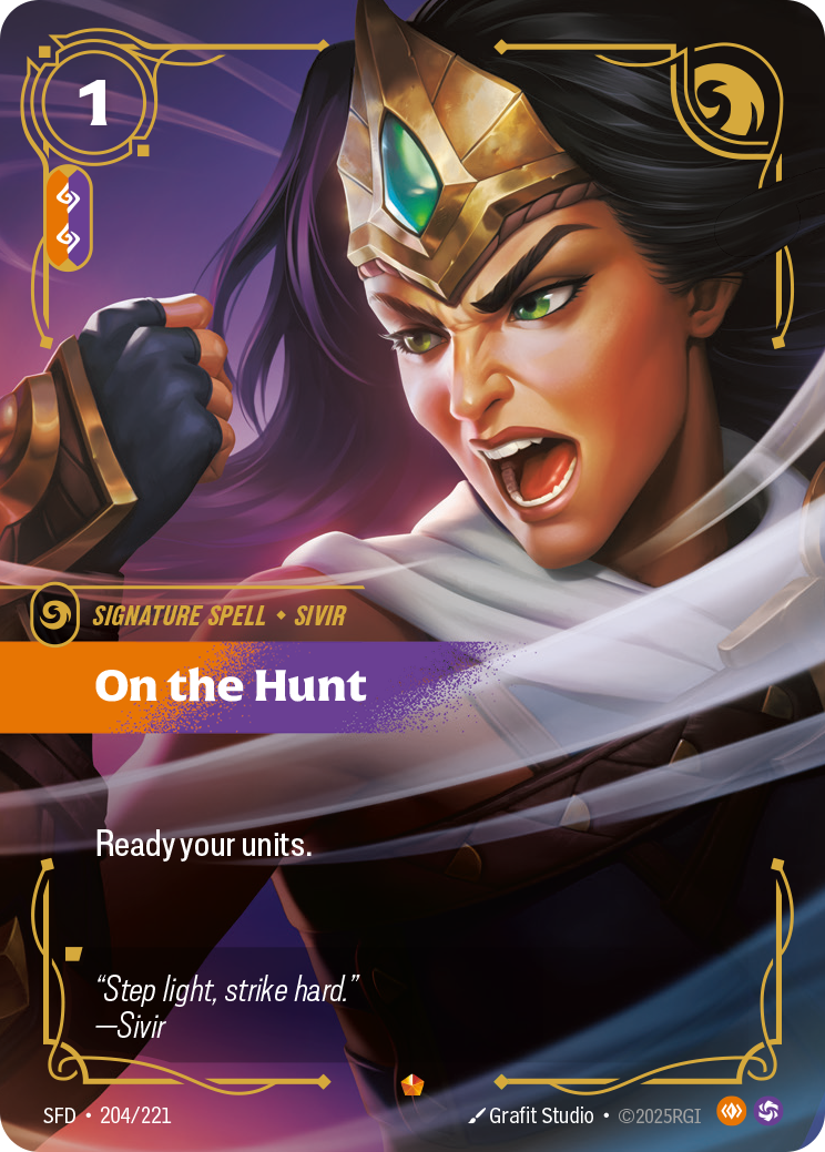 On the Hunt — SFD — Epic — Spell