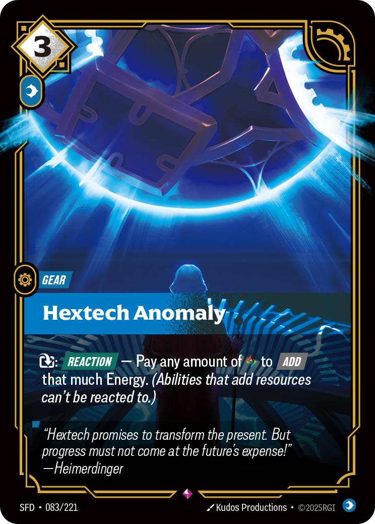 Hextech Anomaly — SFD — Rare — Gear