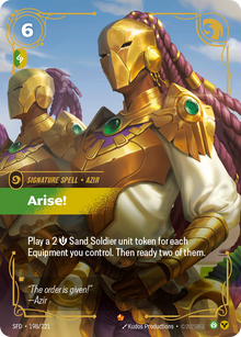 Arise! — SFD — Epic — Spell