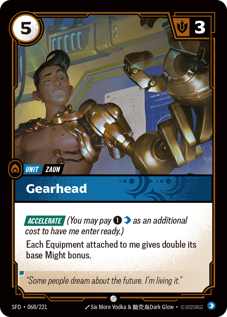 Gearhead — SFD — Common — Unit