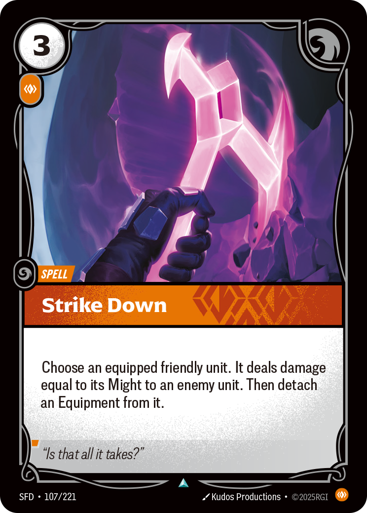 Strike Down — SFD — Uncommon — Spell