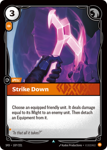 Strike Down — SFD — Uncommon — Spell