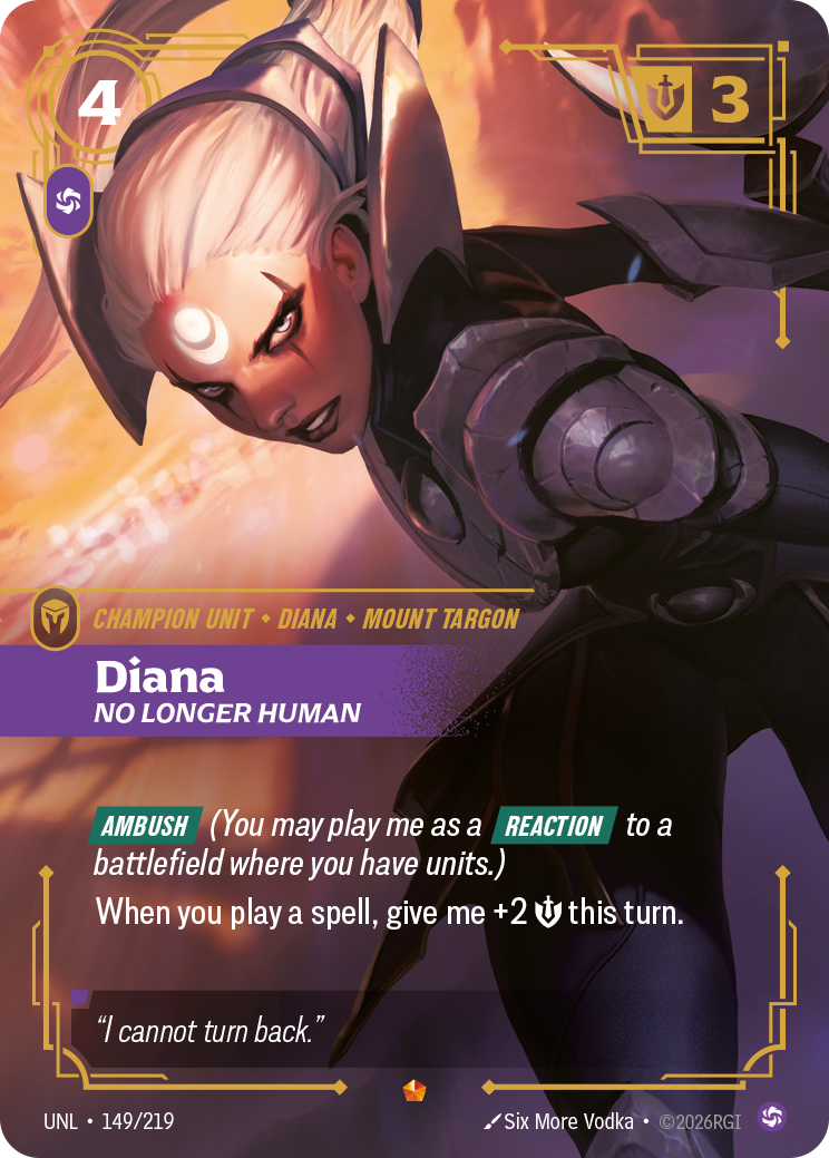 Diana - No Longer Human — Unleashed — Epic — Unit
