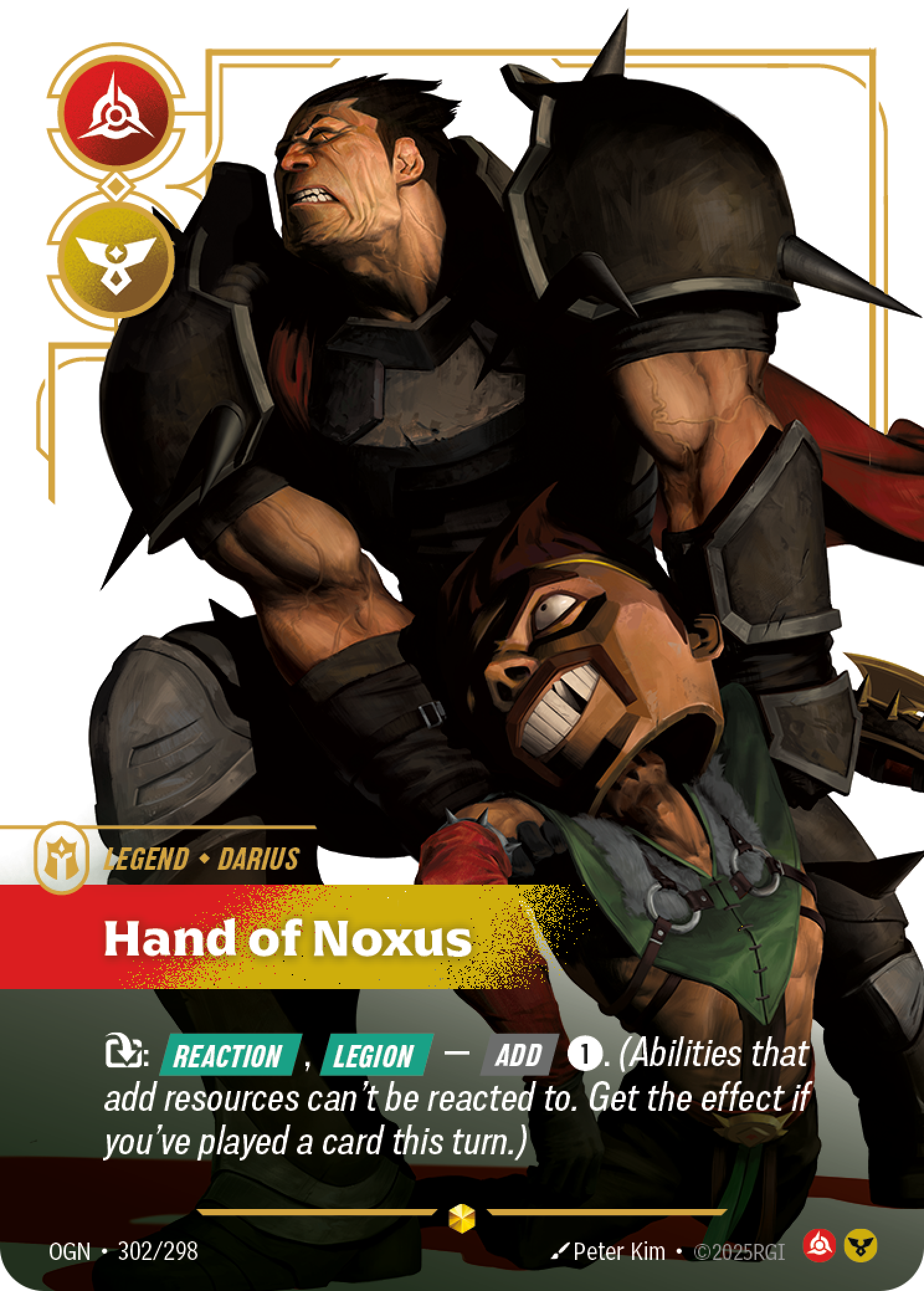 Hand of Noxus — Origins — Showcase — Legend