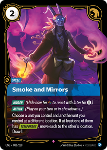 Smoke and Mirrors — Unleashed — Rare — Spell