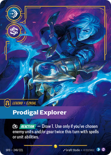 Prodigal Explorer — SFD — Showcase — Legend