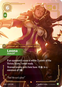 Leona, Zealot — Origins — Epic — Unit