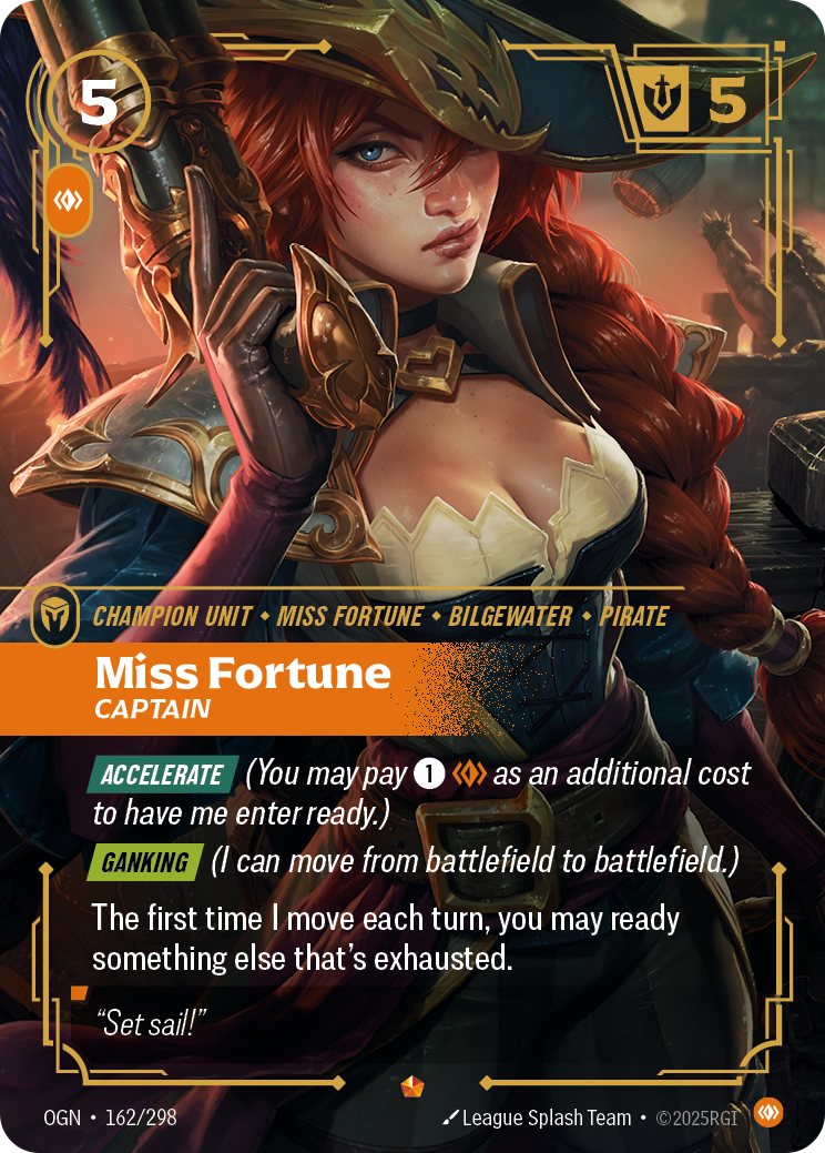 Miss Fortune, Captain — Origins — Epic — Unit