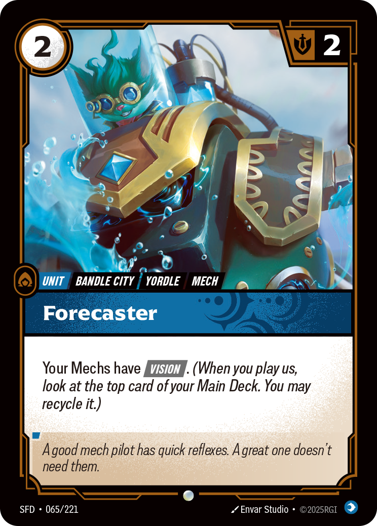 Forecaster — SFD — Common — Unit