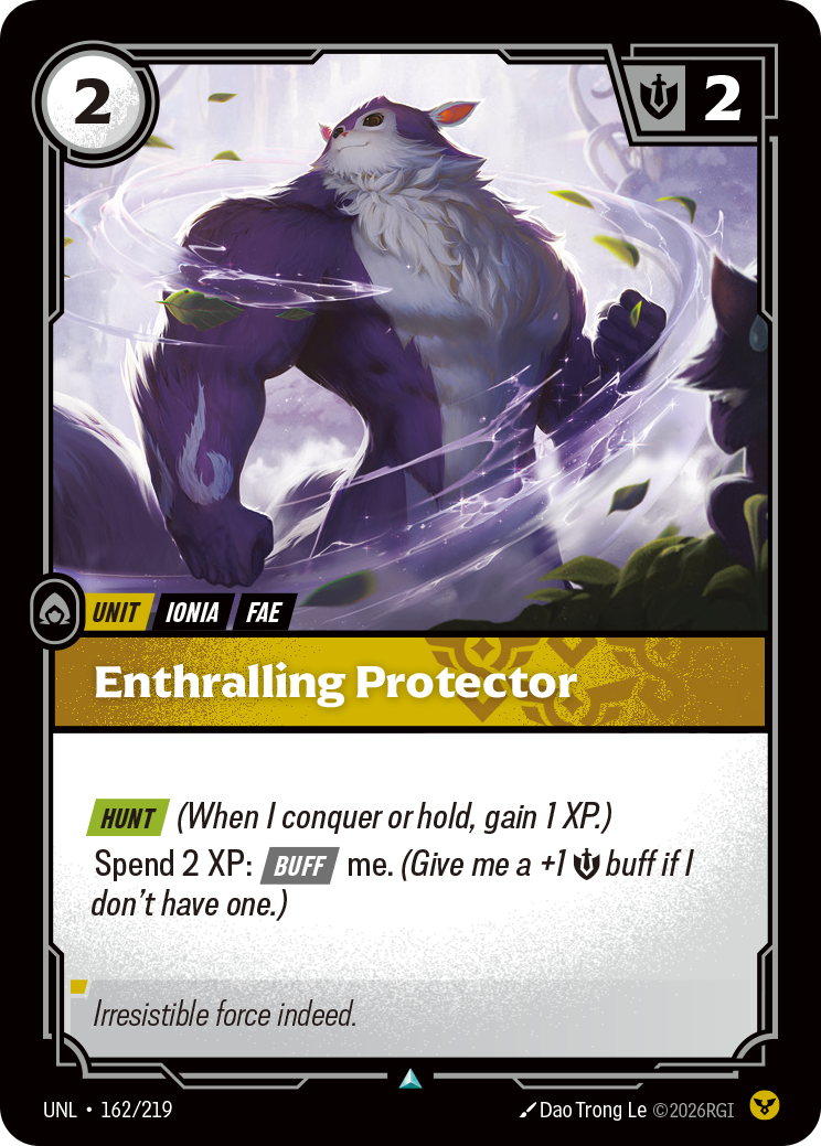 Enthralling Protector — Unleashed — Uncommon — Unit