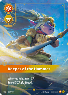 Poppy - Keeper of the Hammer (Overnumbered) — Unleashed — Showcase — Legend