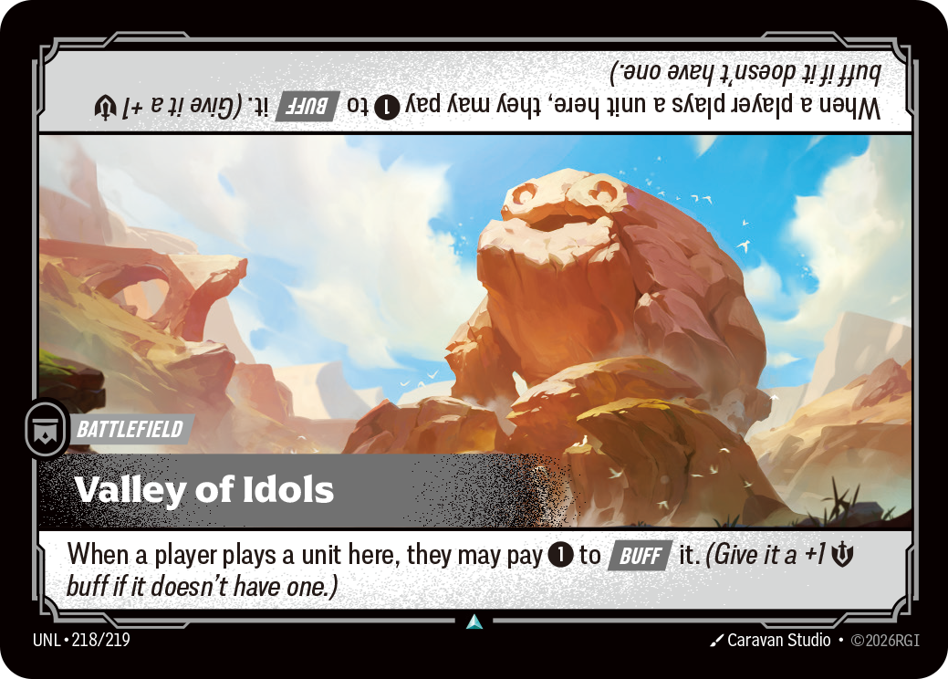 Valley of Idols — Unleashed — Uncommon — Battlefield